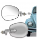 Retrovisor Fusca 59 a 96 Cromado Aço Inox